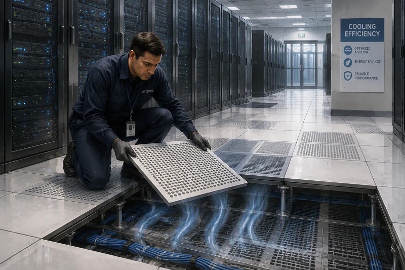 What Are Perforated Raised Floor Panels and How Do They Work?