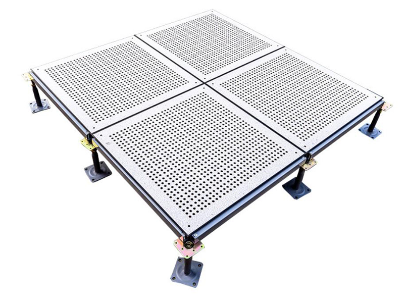 perforated raised floor piso elevado perfurado
