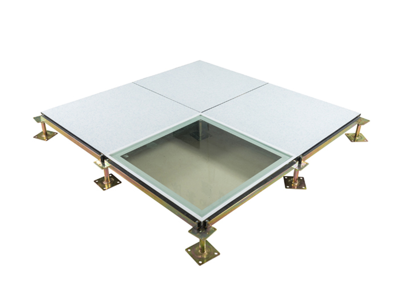 Glass Raised Floor