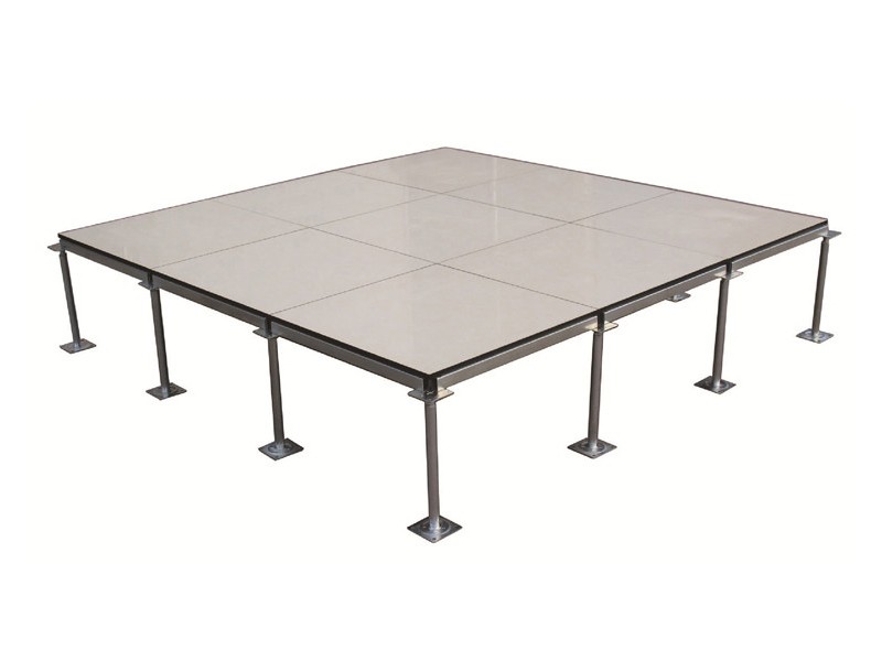 Ceramic raised access floor
