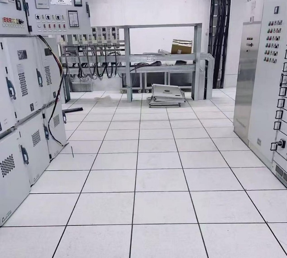 ZILI heavy duty raised floor installation in data center