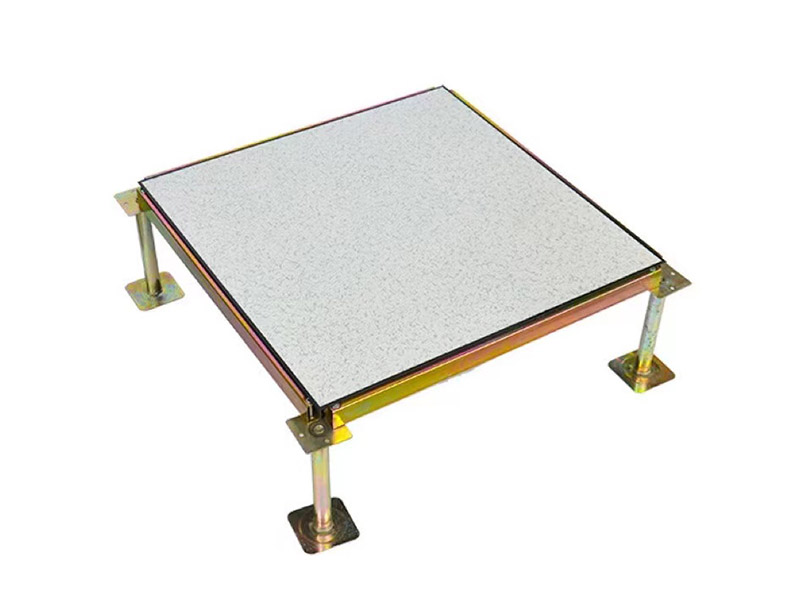 Anti static conductive raised access false flooring