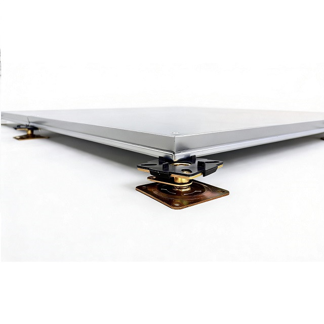 Low profile raised access floor